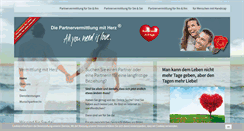 Desktop Screenshot of partnervermittlung.ch