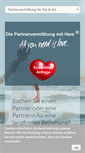 Mobile Screenshot of partnervermittlung.ch